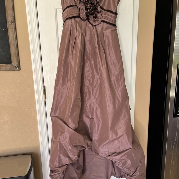 BCBG MAX AZRIA $458 MLBRYMIST Prom Party Gown 6 Long Dress Bubble Lace Event - Picture 2 of 15